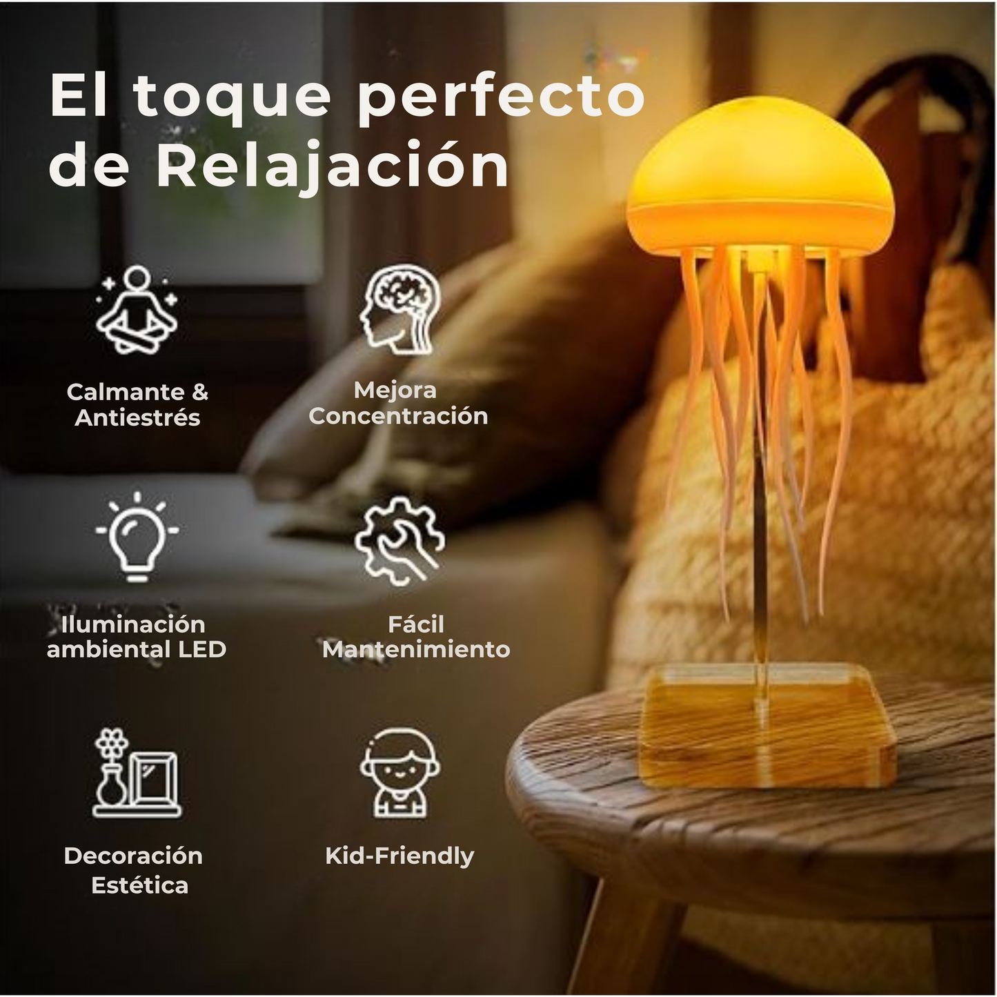 Lámpara Medusa Mágica